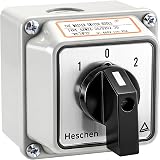 Heschen SZW26-20/D202.2D Rotary Cam Selector 3-Position 660V 20A view 1