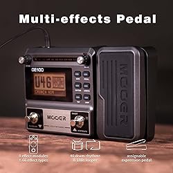 MOOER GE100 Multi-Effects Guitar Pedal with 80