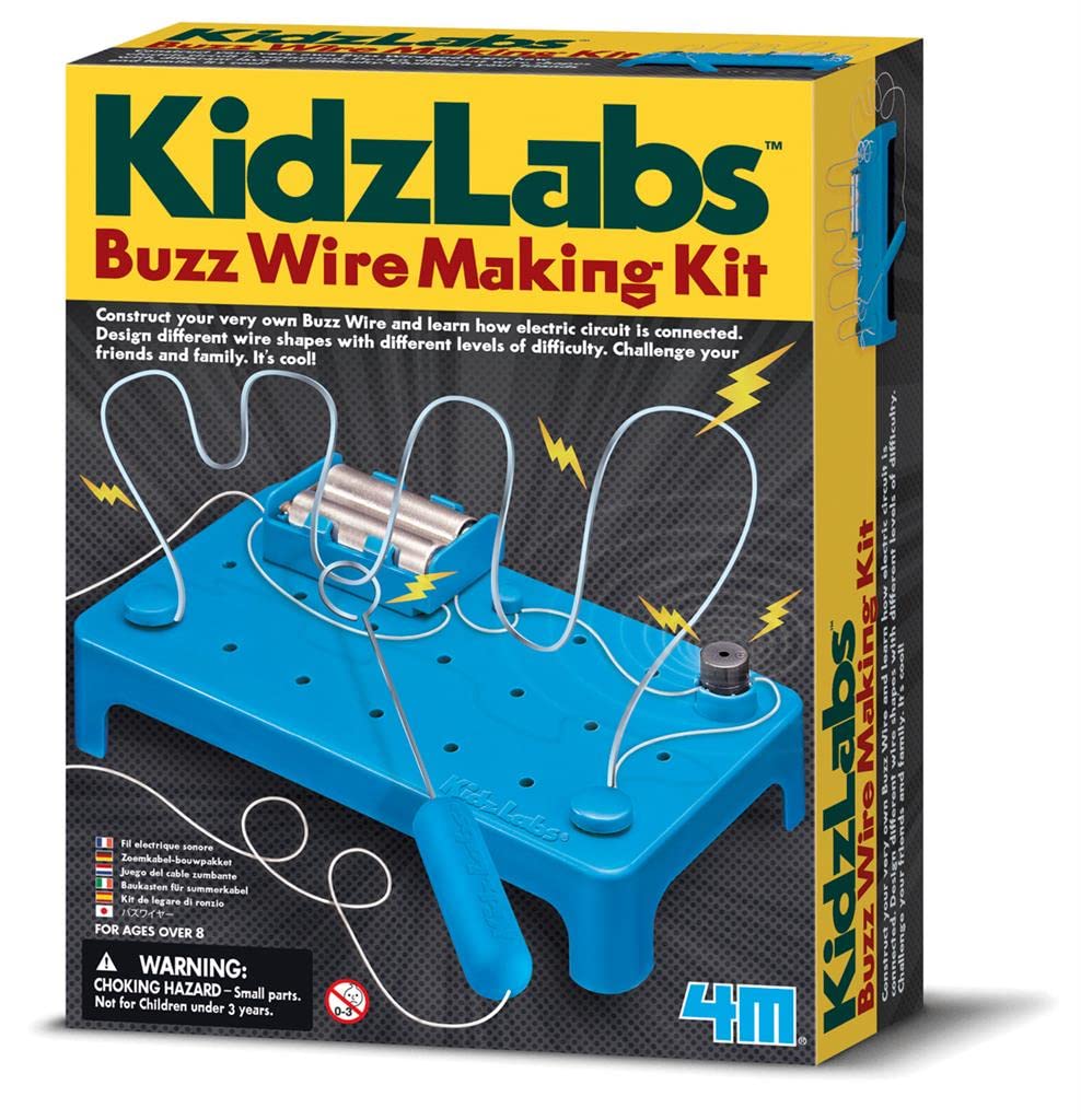 4M 4109 Kidz Labs Buzz Wire Kit,Blue