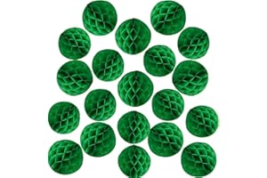 YLY's love 20pcs Pom Poms Tissue Paper Honeycomb Balls Flower Ball Wall Decor Pom Poms Decoration for Birthday Party Wedding 