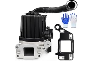 LOBIUTIYA A4720108262 Crankcase Ventilation Separator Fit for DETROIT DD13 DD15 Mack MP8 Engines (2010-UP), Replaces OE A4720107662, EA4720108262 | Includes Crankcase Oil Separator and Gloves