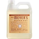 MRS. MEYER'S CLEAN DAY Hand Soap Refill, Oat Blossom Scent, 33 Fl Oz Bottle
