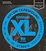 D'Addario Bass Guitar Strings, Tapewound Black Nylon, ETB92-5, Long Scale, Medium Gauge 50-135, 5-String Set, Pack of 1