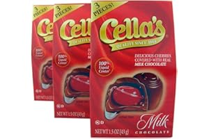 Cella's Milk Chocolate Covered Cherries Mini Box, 1.5 oz, Pack of 3