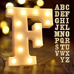 Laerjin Light Up Letters, Marquee Letters with