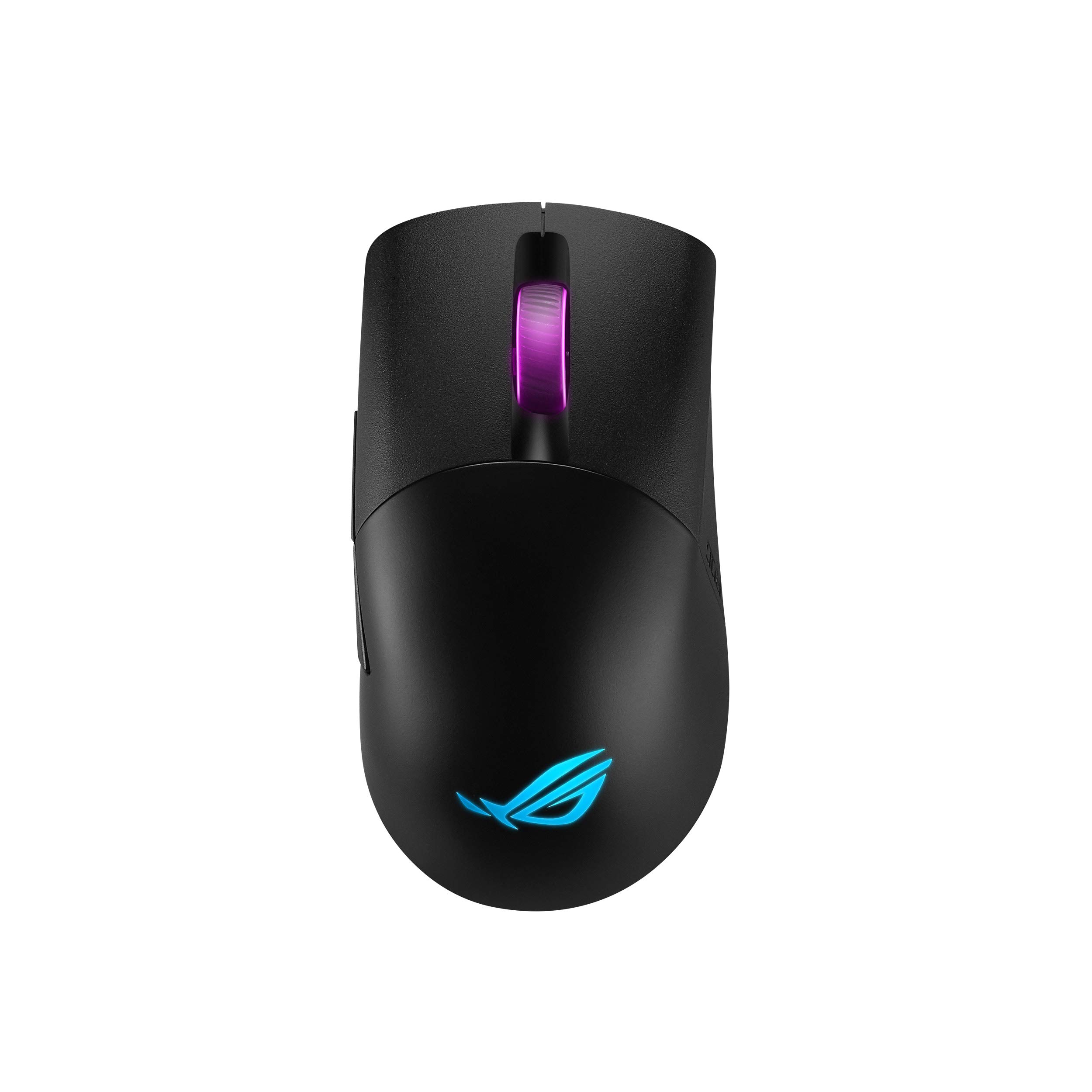 ASUS ROG Keris Wireless FPS Gaming Mouse, 3 Mode Connection - 2.4 GHz/Bluetooth/Wired USB, 16,000 DPI Optical Sensor, 7 Programmable Buttons, RGB, Ergonomic, PBT Keys, Swappable Switches, Black