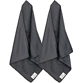 loukin Whiteboard Cleaning Cloth, Microfiber Dry Erase Cloth, 2 Pack | 12" x 12", Washable &amp; Reusable, Durable, Scratch-Free, Lint-Free, Fade-Resistant, Easy Cleaning, Multi-Surface Cleaning