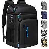 Capolo Cooler Backpack Insulated Leak Proof 36/45 Cans, Soft Camping Bacpack Cooler Thermal Bag Ice Chest, Portable Waterproof Travel Cooler Bag for Lunch Beach Picnic Shopping