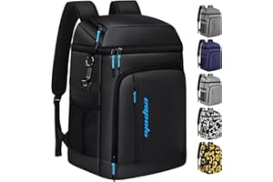 Capolo Cooler Backpack Insulated Leak Proof 36/45 Cans, Soft Camping Bacpack Cooler Thermal Bag Ice Chest, Portable Waterproof Travel Cooler Bag for Lunch Beach Picnic Shopping