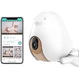 Cubo Ai Plus Smart Baby Monitor and 3-Stand Set | 1080p HD Night Vision Camera with A.I. Baby Safety Alerts, Sleep Analytics 