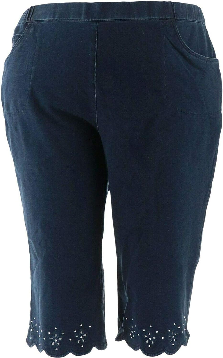 pedal pusher historic indigo denim