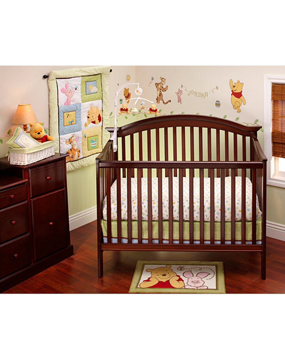 a day with pooh bedding