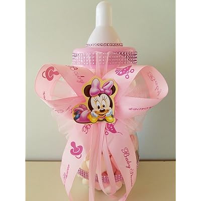 Amazon Big Baby Bottle Coin Bank Minnie Mouse Centerpiece Bottle