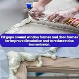 Elito Home & Garden 3 x Expanding Foam PU Bond 500ml - Fill Sealing Insulation view 4