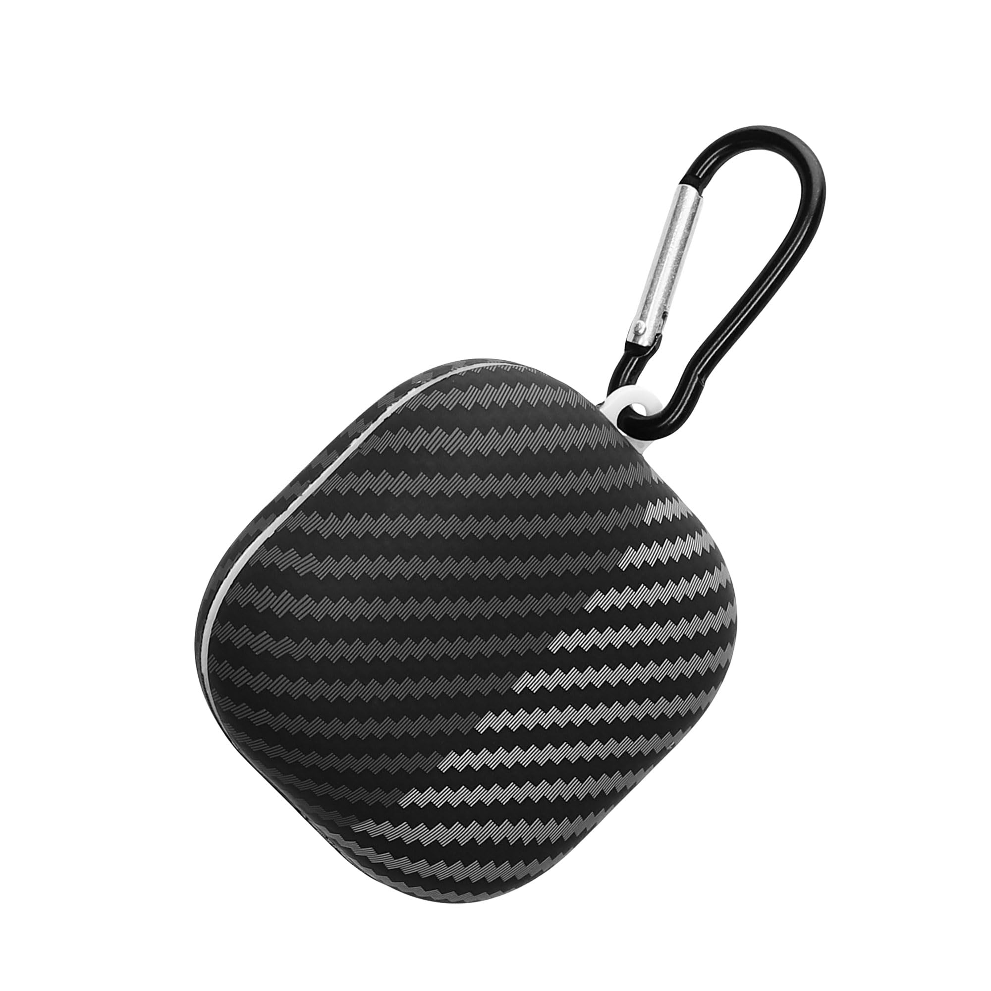kwmobile Aramid Earphones compatible With Beats Fit Pro Case - In-Ear Headphones Cover - Black/Grey