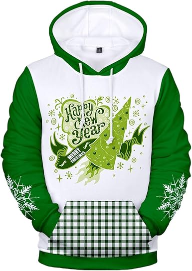 christmas hoodies plus size