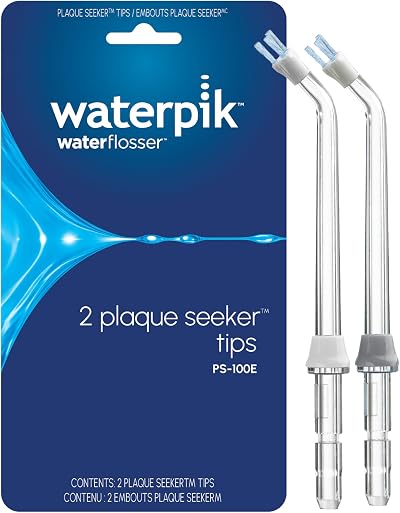 Waterpik Plaque Seeker Tip PS-100E Pack of 2 for WP-450 WP-100