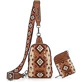Wrangler Aztec Crossbody Sling Bags for Women Wallet Set | Sling, Bags