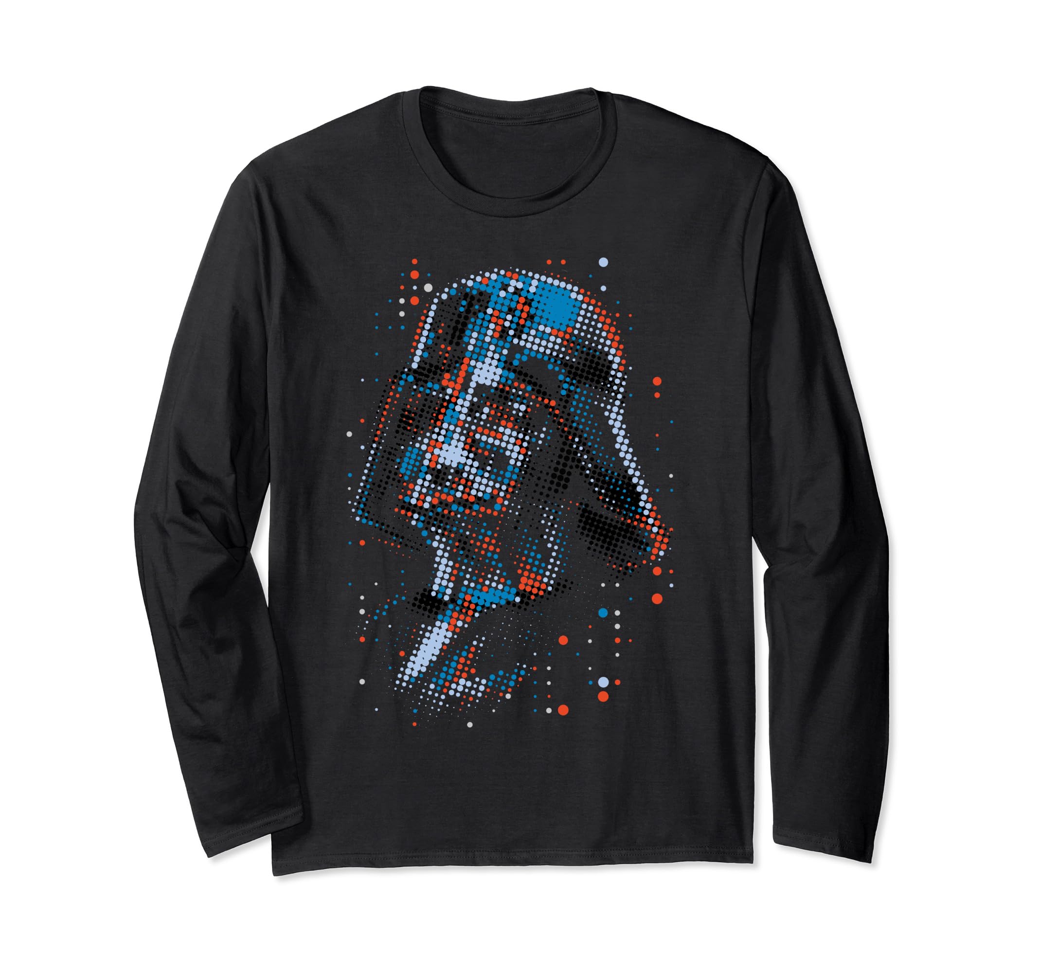 Star Wars Artsy Vader Close Up Long Sleeve T-Shirt