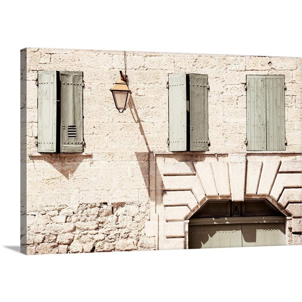 Best Old Building French Facade Wall Art