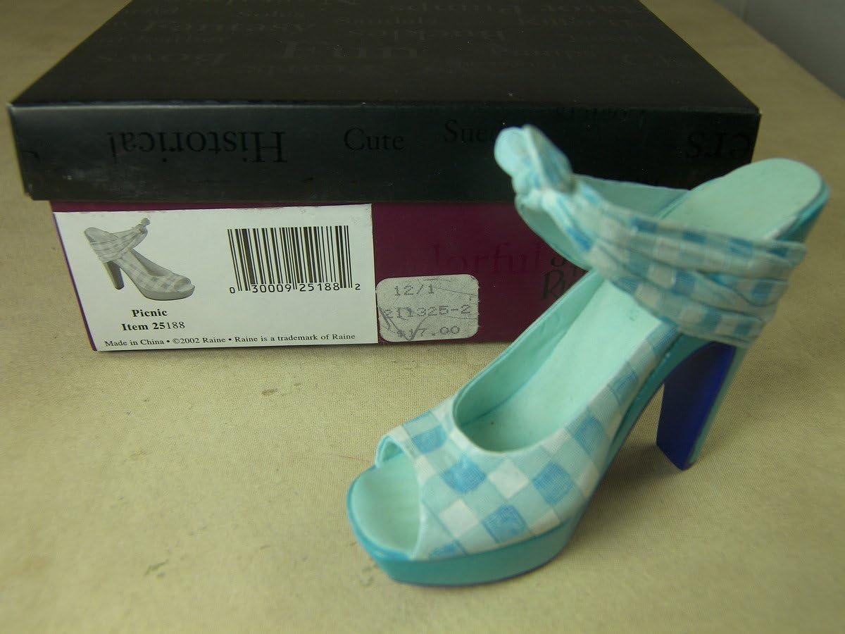 Just the Right Shoe Picnic Porcelain Shoe Mint in Box
