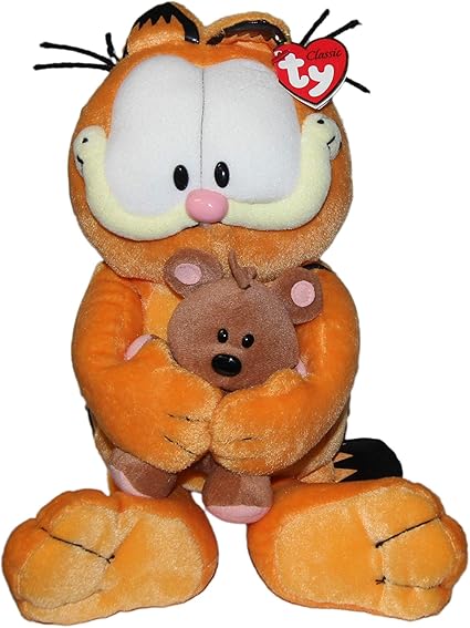 Amazon Com Ty Classic Garfield Pooky Bff Mejores Amigos Para Siempre Toys Games