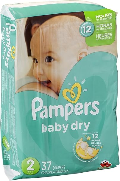 case of pampers size 2
