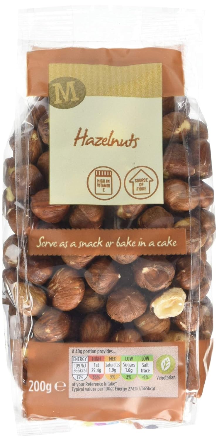 Morrisons Hazelnuts, 200g Amazon.co.uk Prime Pantry