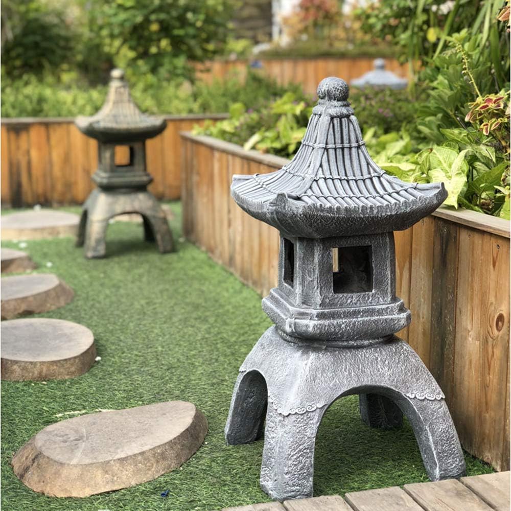 Statue De Lampe De Jardin Solaire Lampe De Jardin Solaire Zen De Style