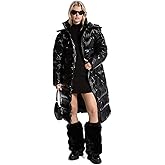 Michael Kors Women's Hooded Long Down Jacket