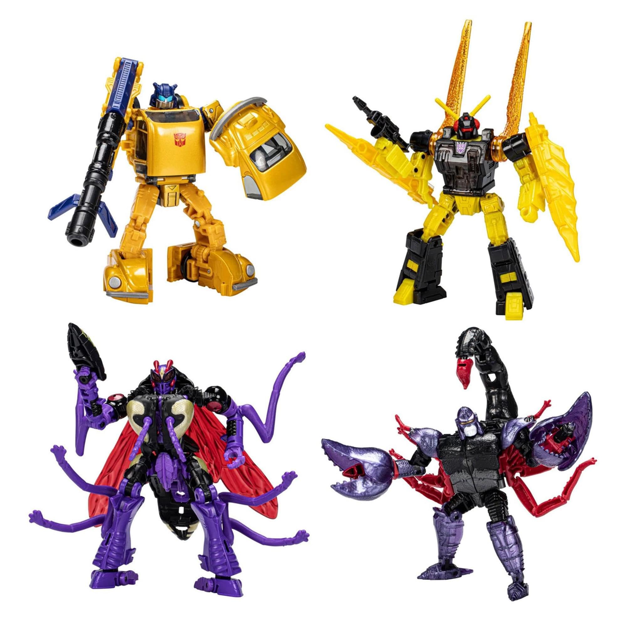 TRANSFORMERS Buzzworthy Bumblebee Creatures Collide Multipack