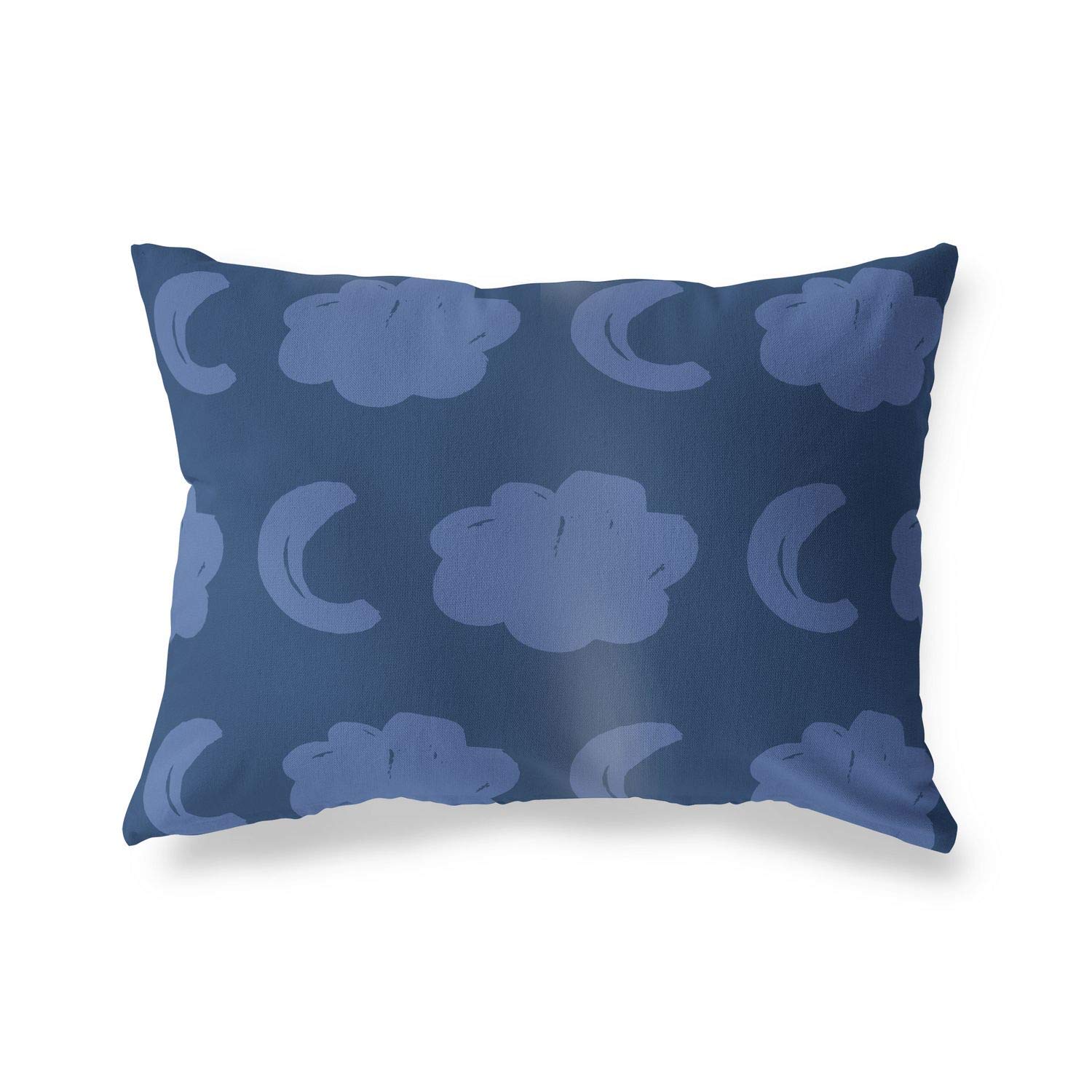 Bonamaison Decorative Cushion Cover Blue, Throw Pillow Covers, Home Decorative Pillowcases for Livingroom, Sofa, Bedroom, Size:35x50 Cm - Designed and Manufactured in Turkey