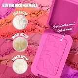 NYX Buttermelt Powder Blush My Butta Half 12H Vegan Shea Mango Butter view 2