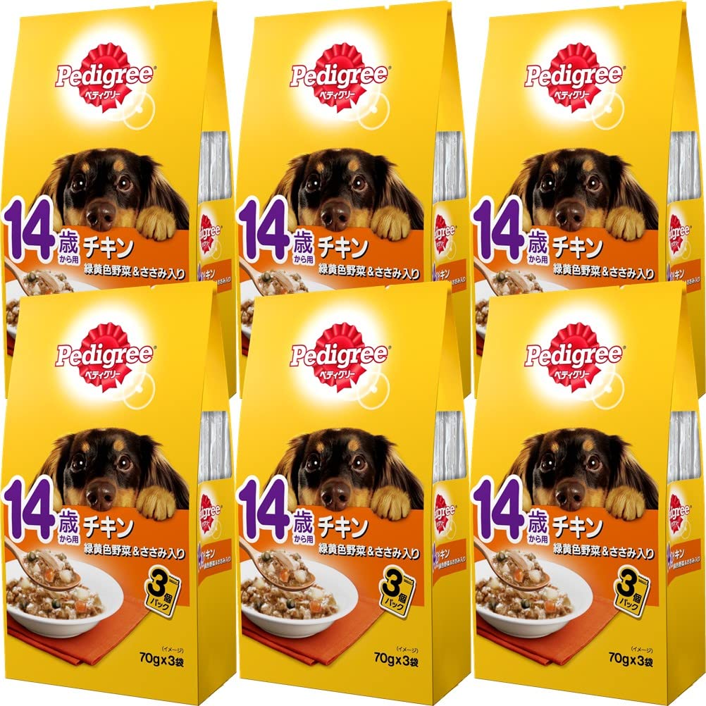 ペディグリー 14歳から用 チキン緑黄色野菜 ささみ入りの商品画像