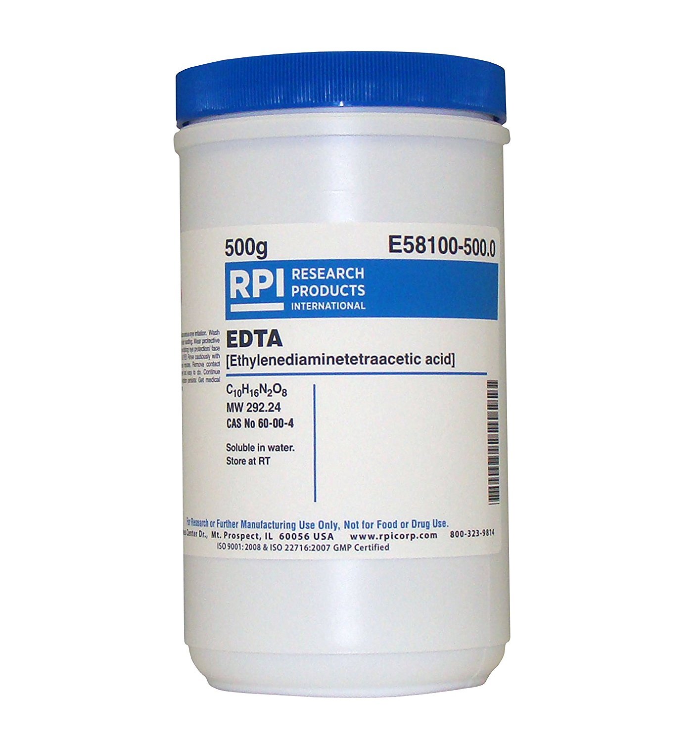Ethylenediaminetetraacetic Acid Edta 500 Grams Amazon Com Industrial Scientific