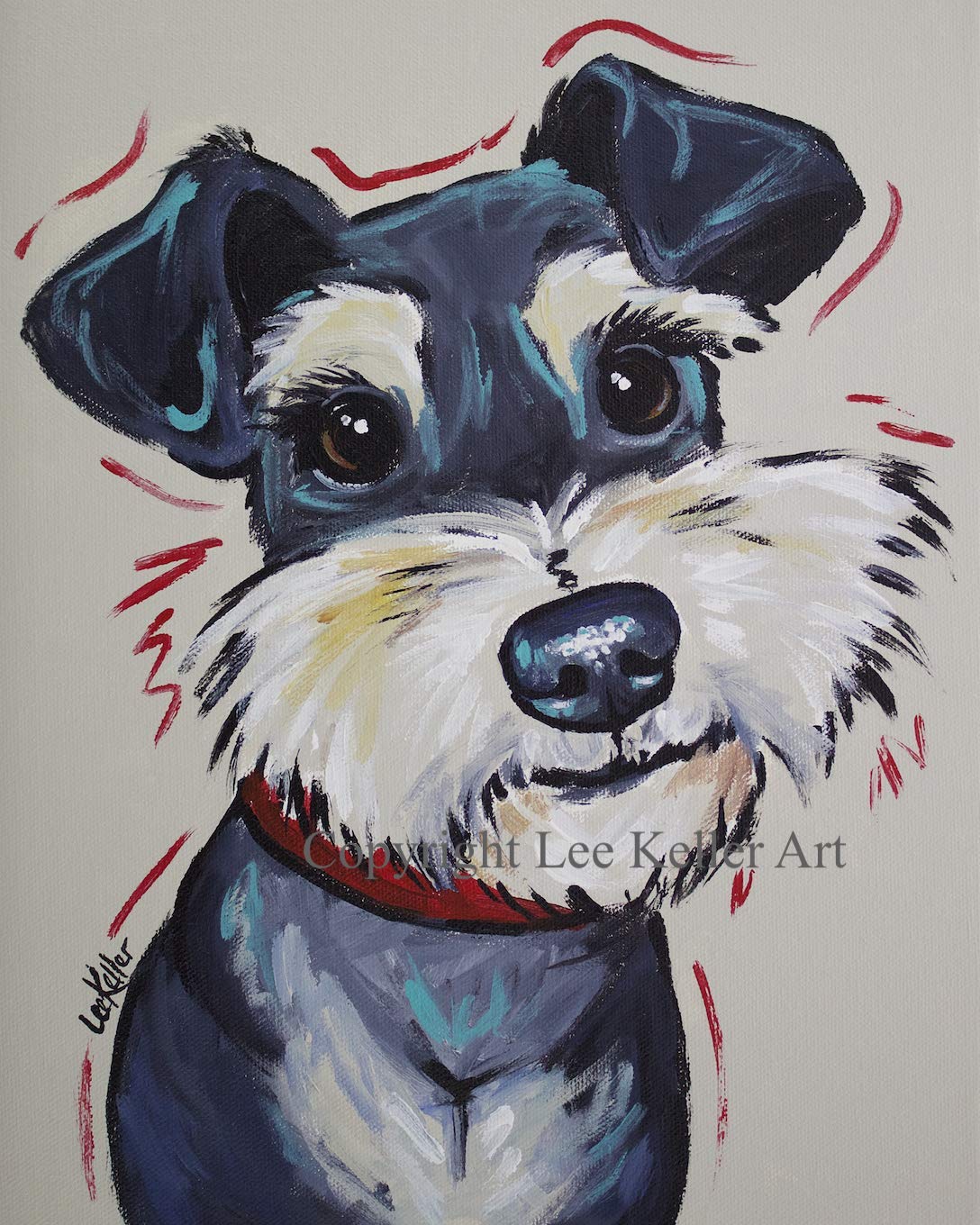 schnauzer artwork