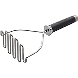 KitchenAid Gourmet Stainless Steel Wire Masher, 10.24-Inch, Black