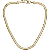 AllSaints womens Eden Snake Necklace