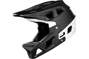 ILM Adult Mountain Bike Helmet Men & Women Full Face Lightweight BMX MTB Helmet ASTM CPSC CE Certified Cycling Helmet Model ZL-B068