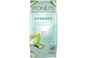 Pond's Face Ponds Hydrate Facial Wipes Pack of 1 (25 Count)