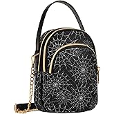 Yasala Festive Cell Phone Purse Crossbody Handbag Durable Shoulder Bag