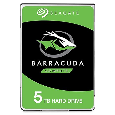 Seagate ST5000LM000 Barracuda 5 TB interne Festplatte (6,4 cm (2,5 Zoll) 128 MB Cache, Sata 6 Gb/s)