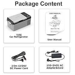 Alpicool Y15E Portable Car Freezer,12 Volt
