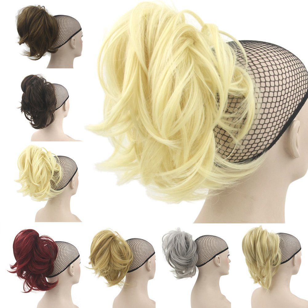 Deniya Short Hair Pieces Ponytail Claw In Hair Extension Short