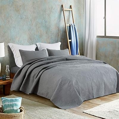 Buy Jinchan Quilted Bedspread Coverlet Set Queen Full Size Comforter Lightweight Bedding Cover With 2 Pillow Shams Luxury 3 Pieces Quilt Set Embossed Bed Set For Home Collection Taupe Online In Indonesia B07djnpx8s