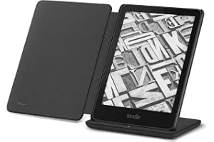 Amazon Kindle Paperwhite Bundle: Includes, Amazon Kindle Paperwhite Signature Edition 32GB | Black, Premium Leather Cover | Walnut & Wireless Charging Dock