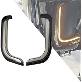 Motorcycle LED Lower Fairing Lights Fits for Harley Touring 2006-2013 | Front Lower Accent Lights with Running and Turn Signal Lamps Fits Electra Glide Street Glide Road Glide Road King Tri Glide