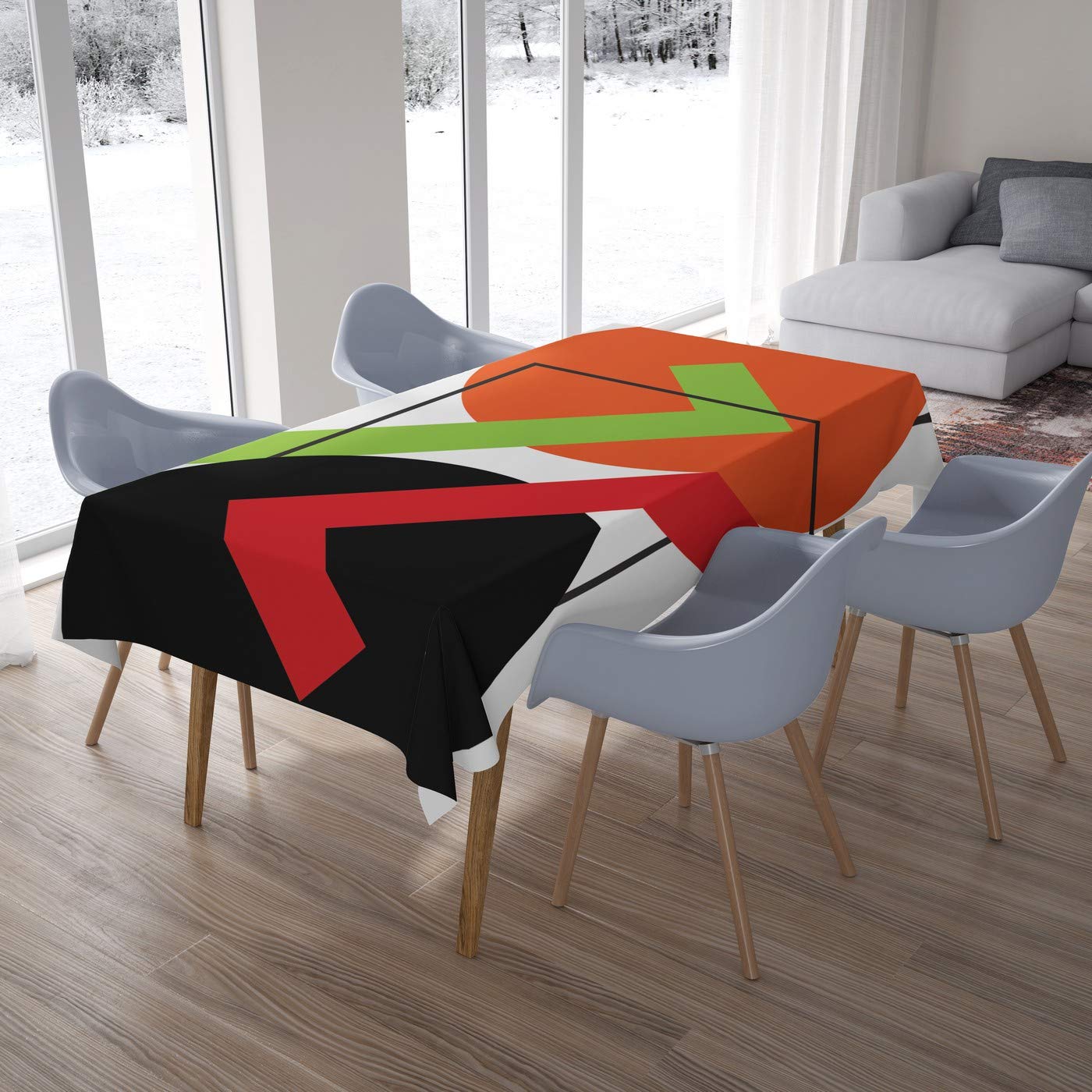 Bonamaison Kitchen Decoration, Tablecloth, 140cm x 200cm - Designed and Manufactured in Turkey