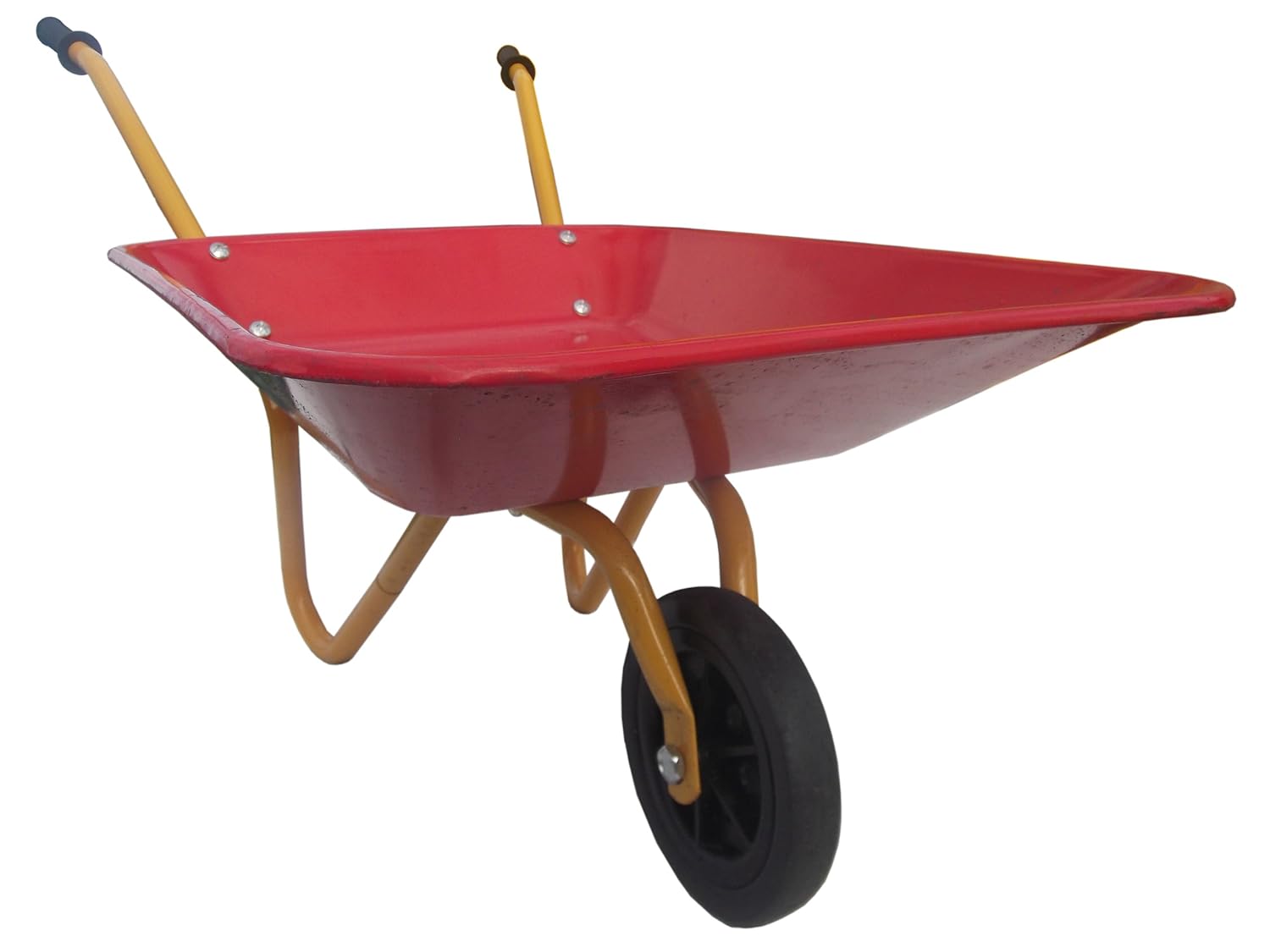 plastic toy wheelbarrow