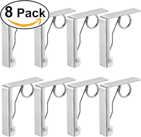 Aatop 8 Pcs Outdoor Tablecloth Clips Stainless Steel Table Cloth